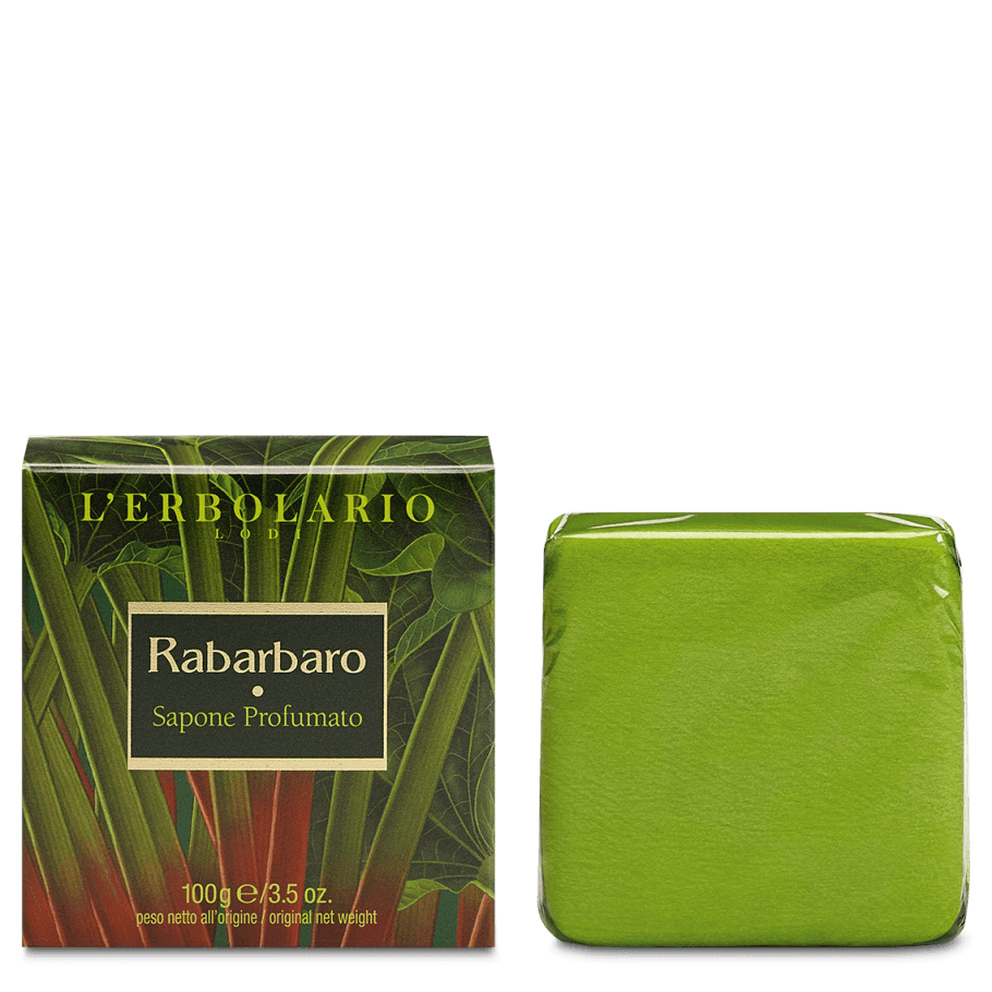 sapone al profumo di Rabarbaro, un profumo fresco e dolceamaro