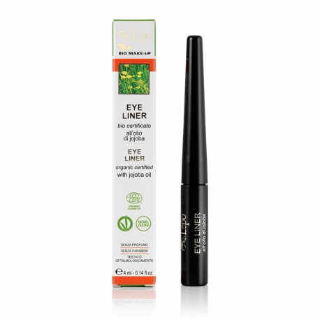 Eye.liner punta feltro con ingredienti naturali e biologici.